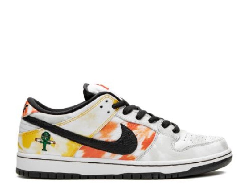 Nike SB Dunk Low verde con logo negro