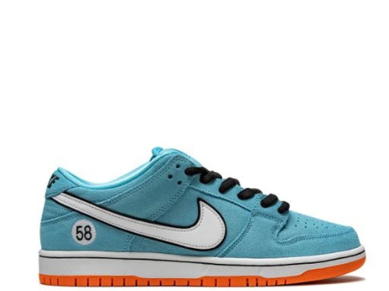 Nike SB Dunk Low verde con logo negro