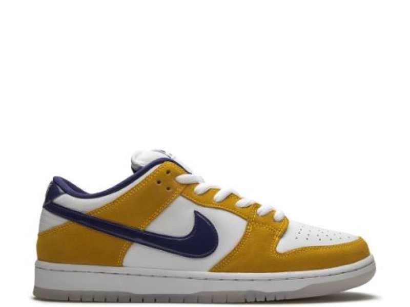 Nike SB Dunk Low blancas con negro y colores