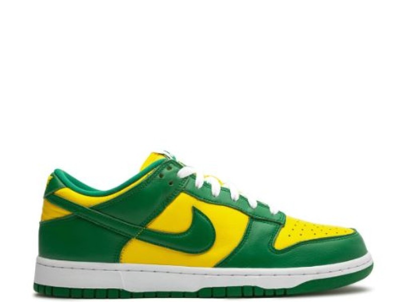 Nike SB Dunk Low azul con amarillo