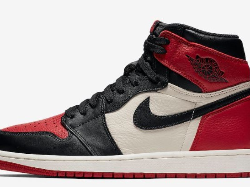 Nike Air Jordan 1 High Bred Toe
