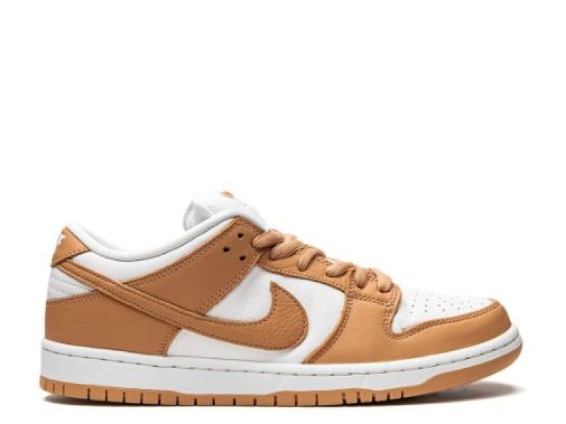 Nike SB Dunk Low marrón con blanco